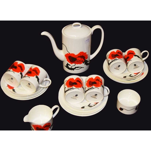 211 - A Wedgewood Susie Cooper Design Coffee Set