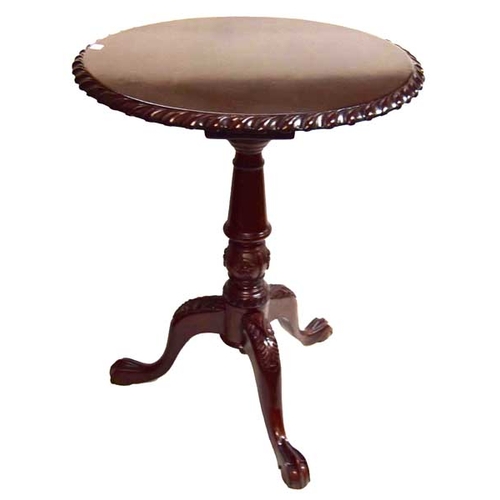 241 - A Nice Carved Occasional Table