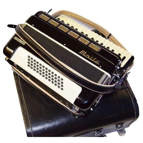 30 - A Very Good Baile 'Ballerina' Accordian and Its Case