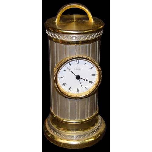 368 - An Unusual Pillar Mantle Clock