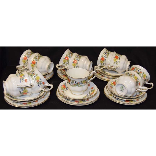 401 - A Royal Standard Bone China Teaset