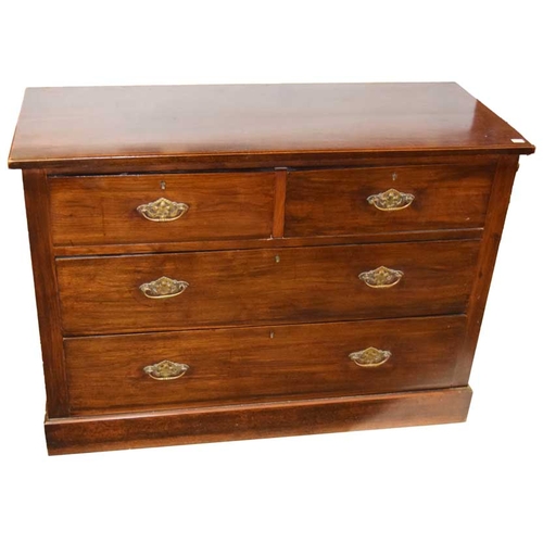 591 - A Good Chest of Four Drawers