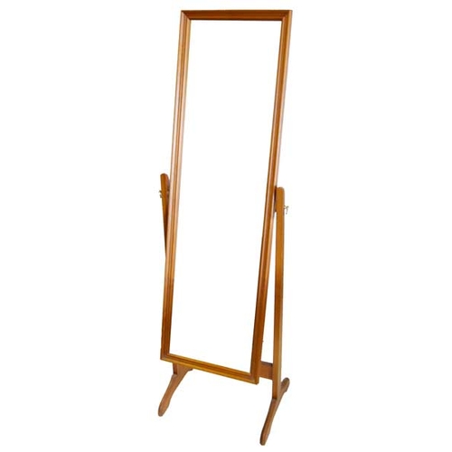 592 - A Pine Dressing Mirror on Stand