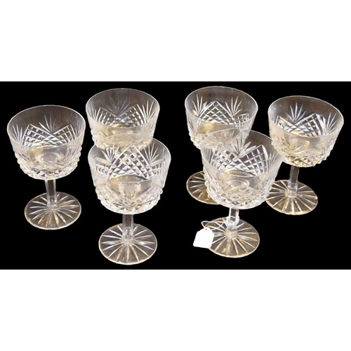 771 - A Good Lot of Six Crystal Sundae Dishes