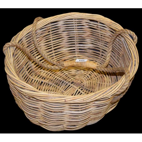 204 - A Nice Shaped Wicker Basket