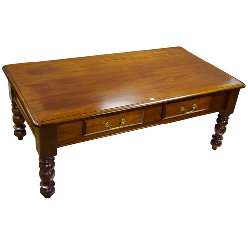 75a - A Very Nice Mahogany Coffee Table