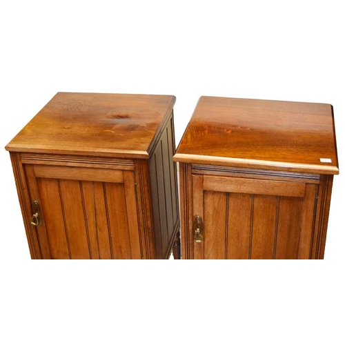 182 - A Very Nice Pair of Mahogany Bedside Cabinets