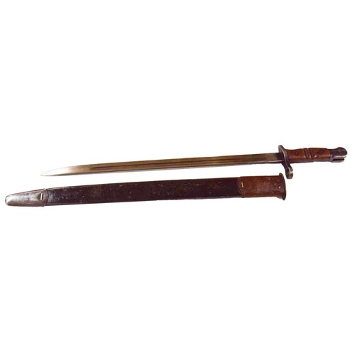 348 - A Bayonet and Scabbard