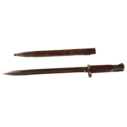 349 - A Bayonet and Scabbord