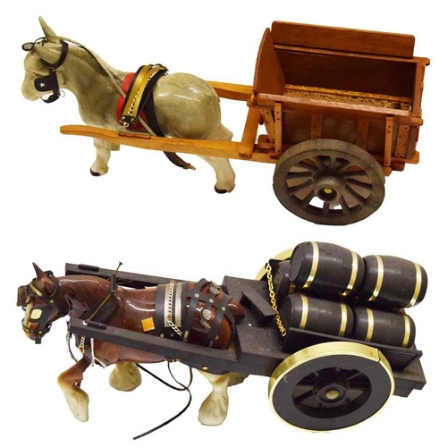 57 - Two Horses and Carts a/f