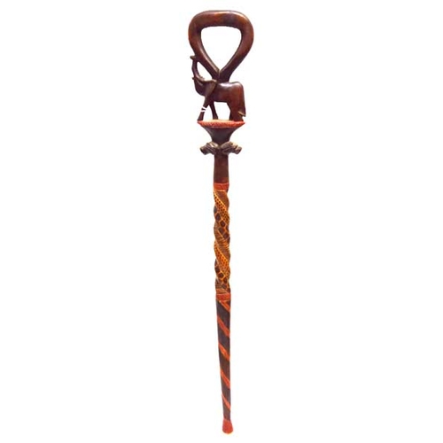 63 - An Unusual Carved Walking Stick