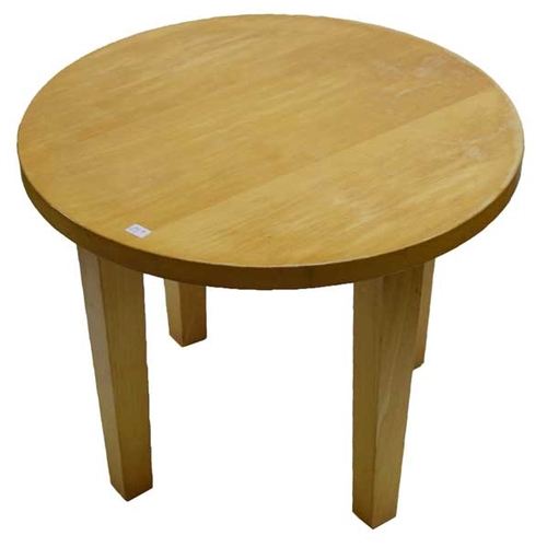 77 - A Circular Pine Coffee Table