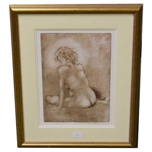 163 - A Limited Edition Print 'Study of A Young Lady'