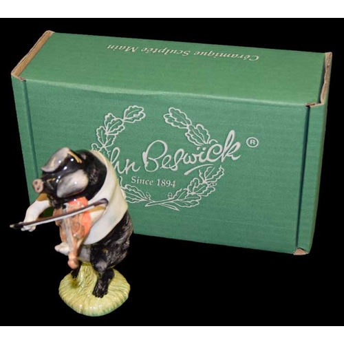 167 - A Beswick Figurine 'Daniel Violinist' In Its Original Presentation Box