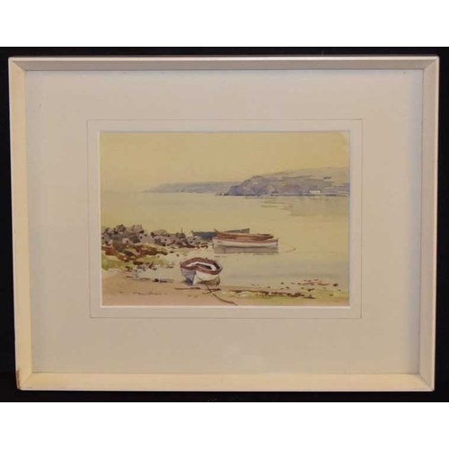 257 - A Watercolour 'Cushendun, Co. Antrim' - Richard  Faulkner