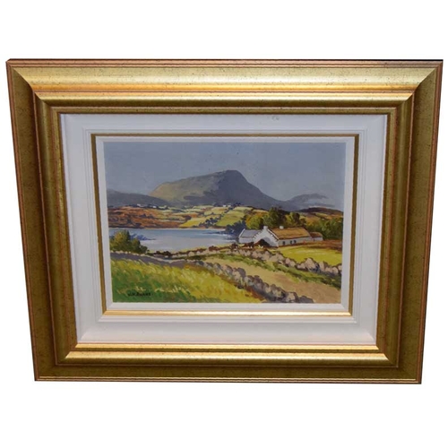 283 - An Oil Painting 'Muckish, Co. Donegal' - W.H. Burns