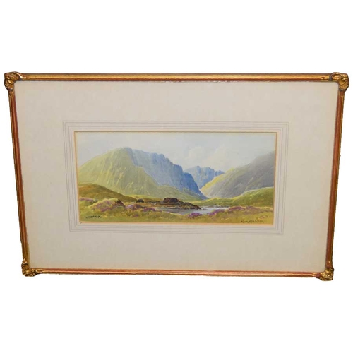 312 - A Watercolour 'Connemara' - G W Morrison