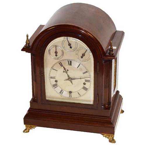 60 - A Nice Victorian Mahogany Cased Bracket Clock