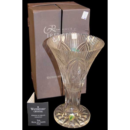 134 - A Waterford Crystal 'Rock of Cashel' Vase