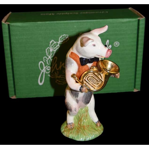 169 - A Beswick Figurine 'Richard Horn' In Its Original Presentation Box