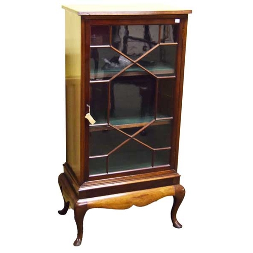 201 - An Astragal Glazed Mahogany Display Cabinet