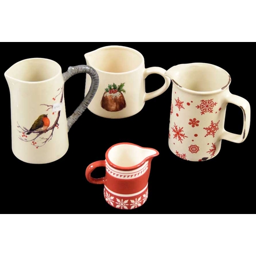 207 - A Nice Collection of Christmas Jugs