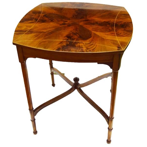 238 - A Nice Inlaid Mahogany Table