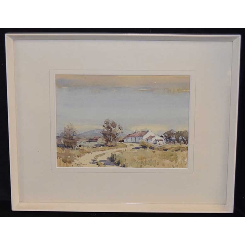 256 - A Watercolour 'Cloughorr, Ballycastle' - Richard Faulkner