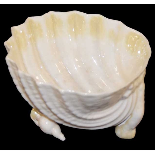 278 - A 3rd Period Belleek Shell Bowl