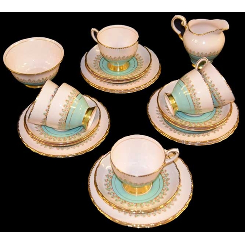 351 - A Tuscan Bone China Teaset