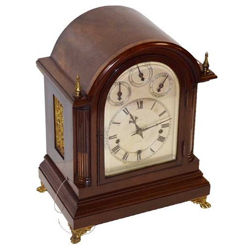 60 - A Nice Victorian Mahogany Cased Bracket Clock