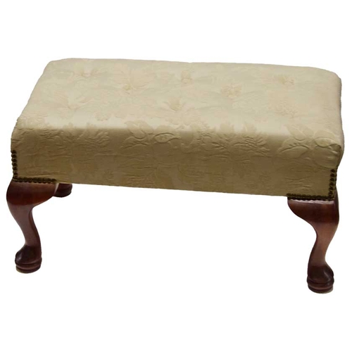 67 - An Upholstered Button Top long Stool