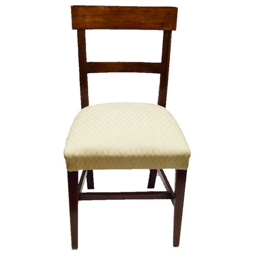 85A - An Inlaid Mahogany Single Chair