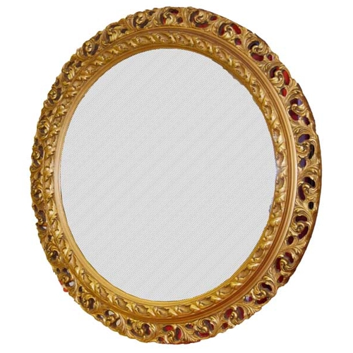 109 - A Gilt Framed Convex Wall Mirror