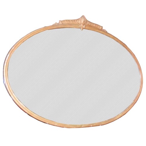 12 - An Oval Bevelled Glass Wall Mirror