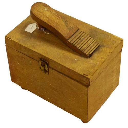 28 - A Shoe Shine Box