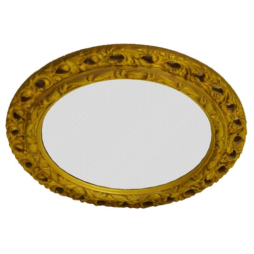 58 - A Circular Framed Wall Mirror