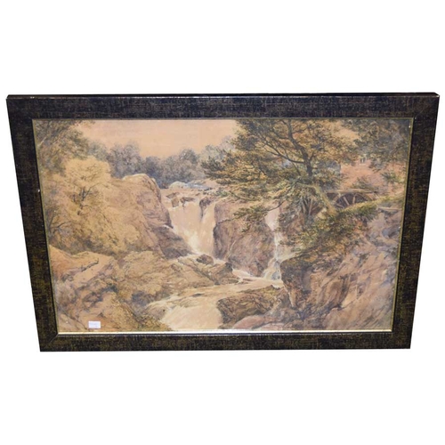 82 - A Very Nice Framed Picture 'The Waterfall'