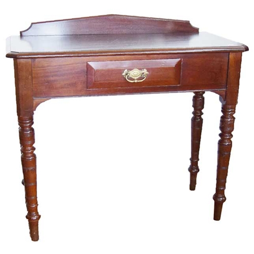 96 - A Victorian Mahogany Side Table