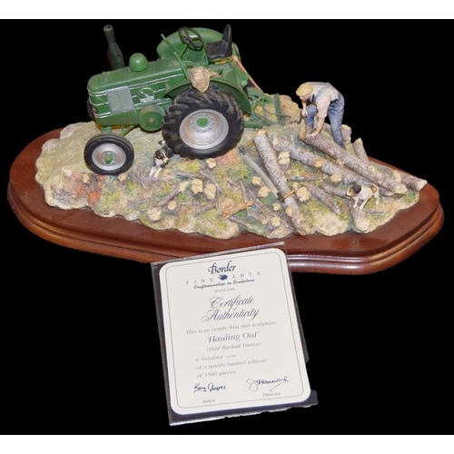 33 - A Limited Edition Border Fine Arts Figurine 'Hauling Out'