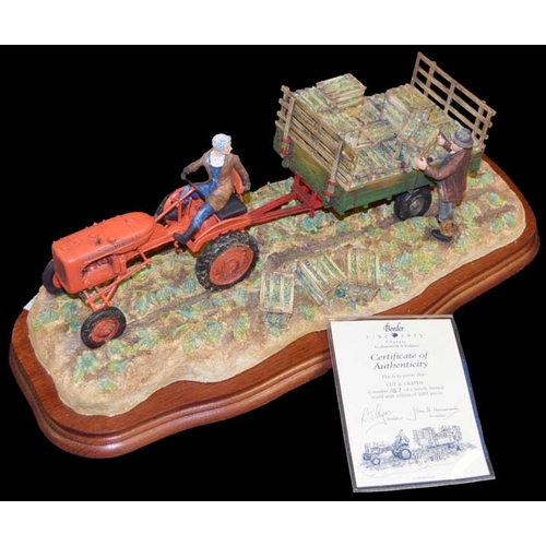 36 - A Limited Edition Border Fine Arts Figurine 'Cut and Crated'