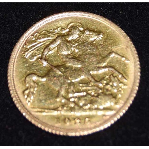 530 - A Gold  1925 1/2 Sovereign