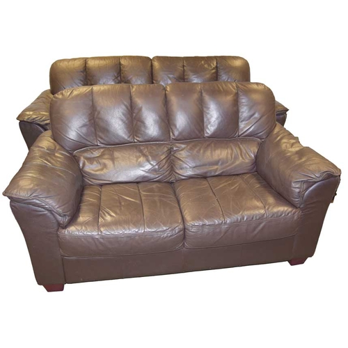 215 - A Good Matching Two and Three Seater Settee