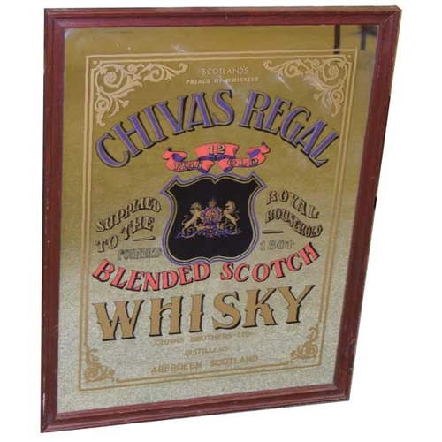 336b - A 'Chivas Regal' Pub Mirror