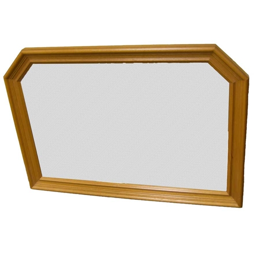 389 - An Oak Framed Wall Mirror