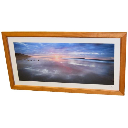 490 - A Large Framed Photograph 'Portrush'