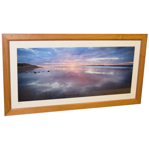 490 - A Large Framed Photograph 'Portrush'