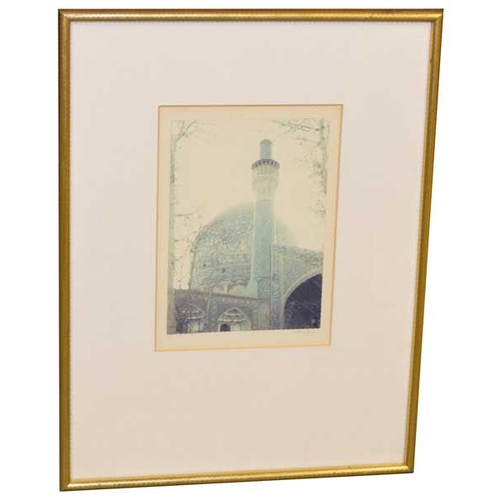 493 - A Nicely Framed Photograph of a Mosque