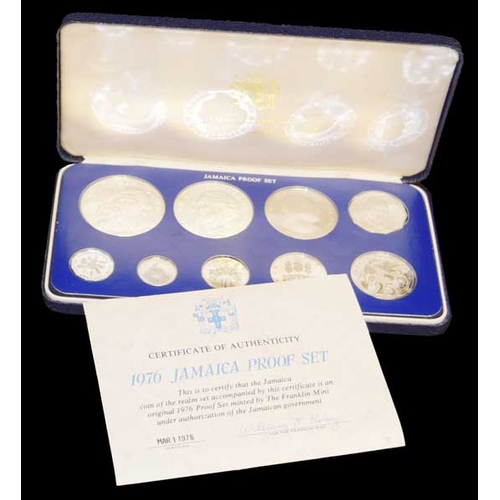 521 - A Jamacian Proof Coin Set