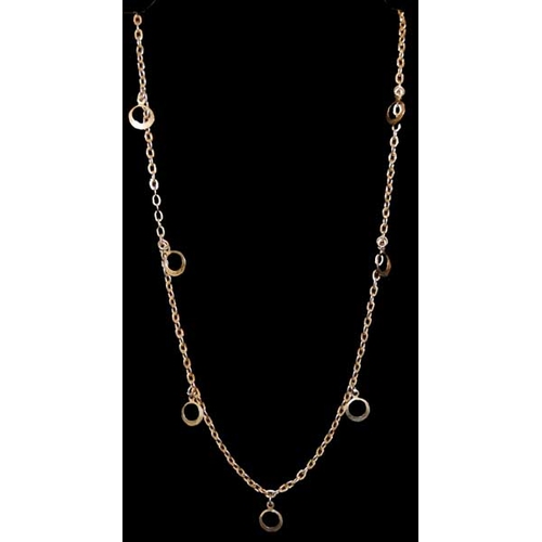 572 - A Gold Plated Long Chain